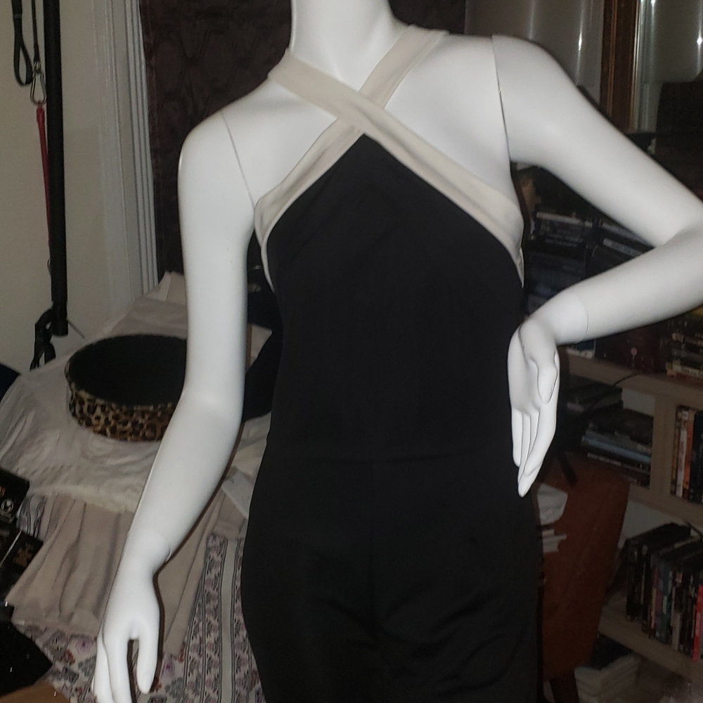 Black & White Jumpsuit Size M